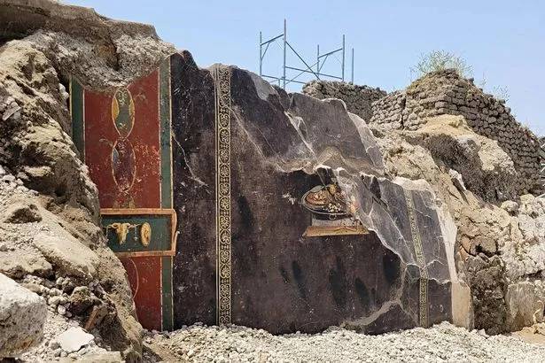 Le tableau a été découvert près d'une ancienne boulangerie. Crédit : Parco Archeologico di Pompéi