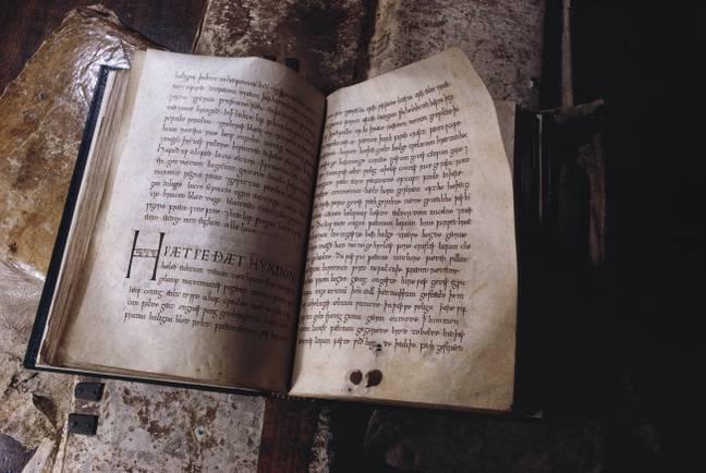 La plaisanterie a été découverte dans un ancien manuscrit : le Codex d'Exeter. Crédit : Getty/Hulton Archive