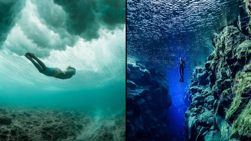 Freediver explique comment ils utilisent « l'esprit avant la matière » pour retenir leur souffle pendant un temps stupéfiant