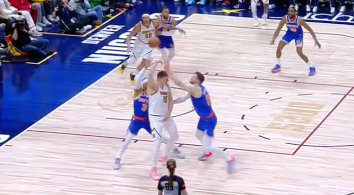 Arrêtez ce que vous faites et regardez cette passe de Nikola Jokic contre les Knicks