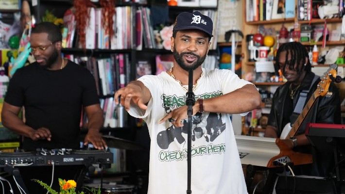 Big Sean nous a montré qu'il savait comment rebondir avec une performance empilée sur "Tiny Desk Concerts"