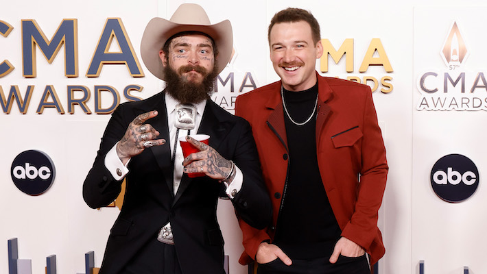 Le pivot country de Post Malone s'est poursuivi avec un extrait de chanson inédit mettant en vedette Morgan Wallen