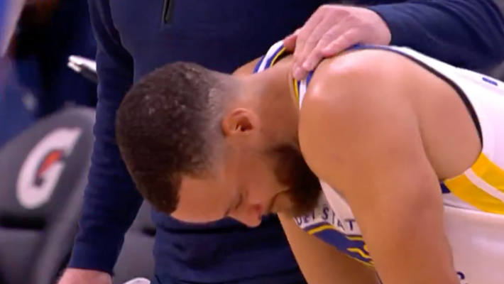 Steph Curry a été assez secoué après l'éjection rapide de Draymond Green contre la magie