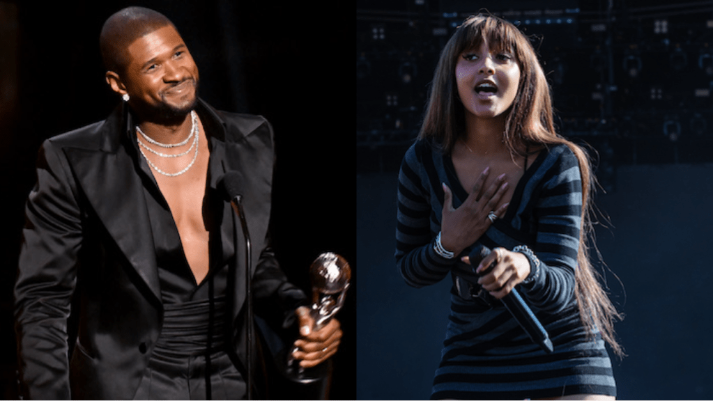 Le fils adolescent d'Usher a volé le téléphone d'Usher pour rencontrer Finesse PinkPantheress, et le récit de la saga par Usher est hilarant