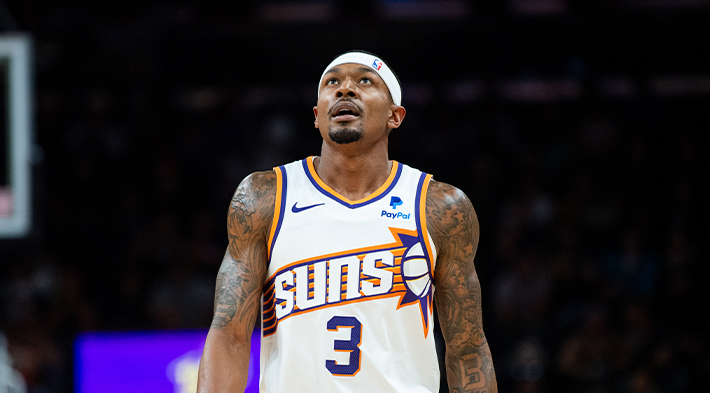 Bradley Beal, qui a dit "Je serai damné" si les Suns sont balayés, à propos de mon balayage : "Je serai damné"