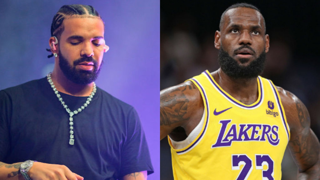 Drake offre une réponse subtile après que LeBron James ait été vu en train de rapper sur les dissensions de Kendrick Lamar à son sujet