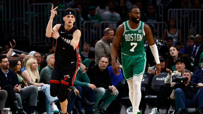 La chaleur a stupéfié les Celtics lors du match 2 en faisant cette chose où ils deviennent torrides à partir de trois