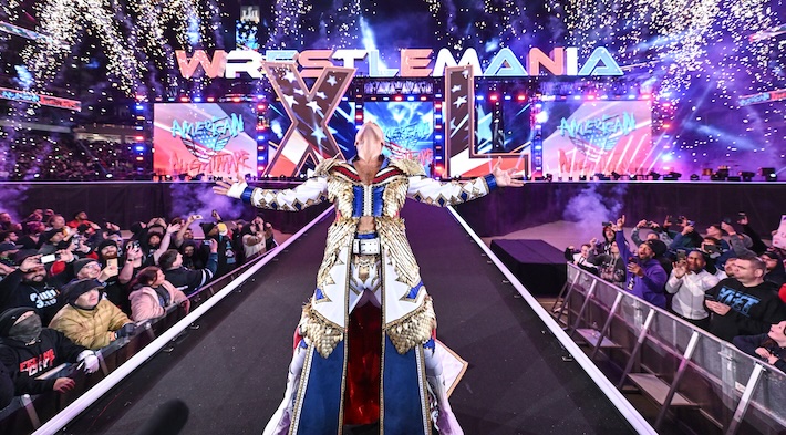 Le thème de Cody Rhodes en tête du classement iTunes Rock après sa victoire à WrestleMania 40