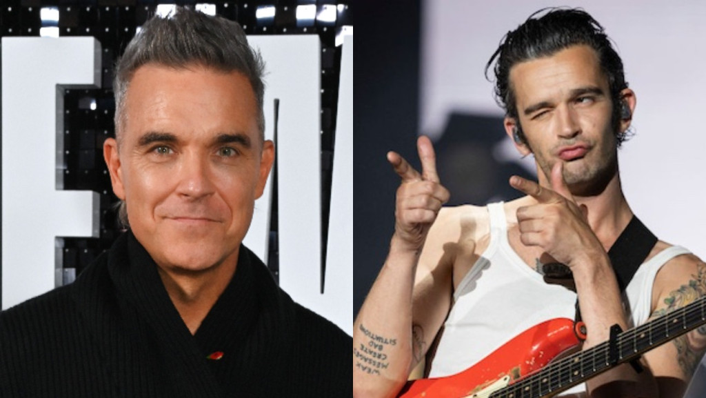 Selon Robbie Williams, la scène musicale d'aujourd'hui est « ennuyeuse », mais a fait une exception pour Matty Healy des années 1975