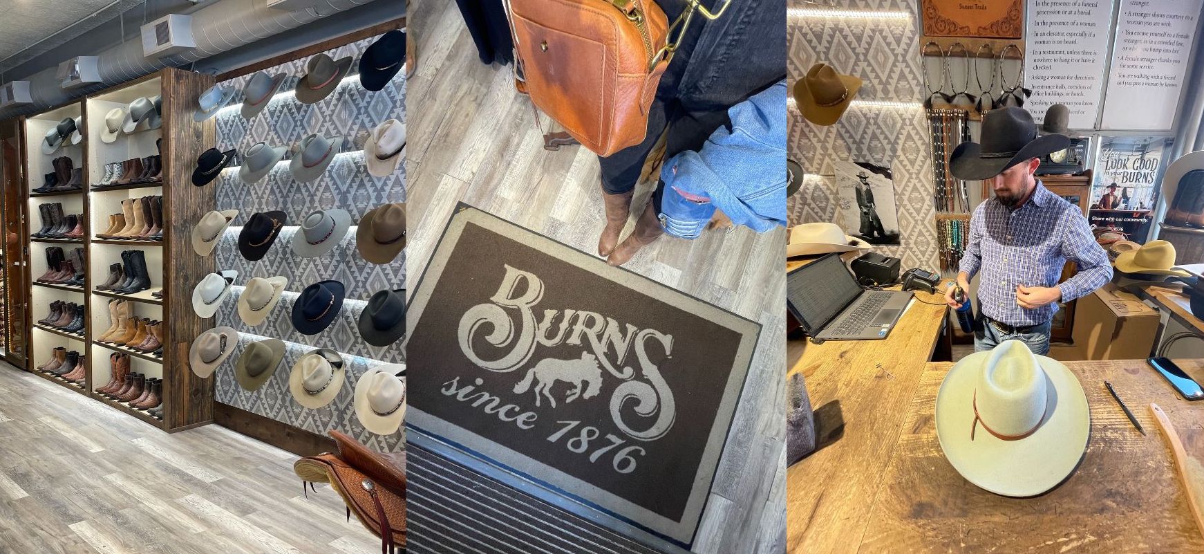 Boutique de cowboys Burns