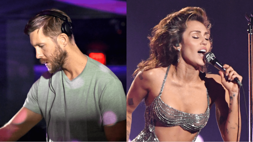 Calvin Harris a taquiné une collaboration avec Miley Cyrus prête pour la plage avec un extrait vidéo approprié
