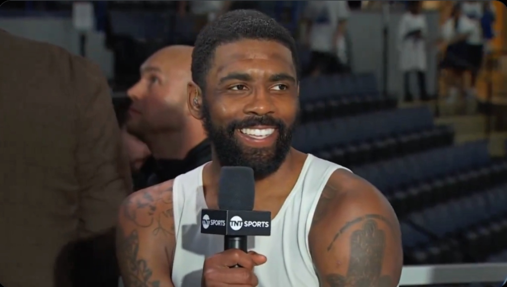 Charles Barkley a demandé à Kyrie de parler de l'utilisation de la déclaration "I Got Kyrie" d'Ant comme motivation pour le premier match
