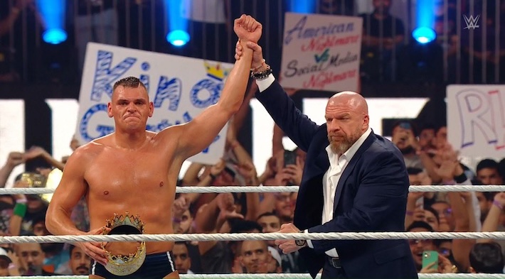 Gunther a remporté une chance au championnat du monde après être devenu le roi du ring