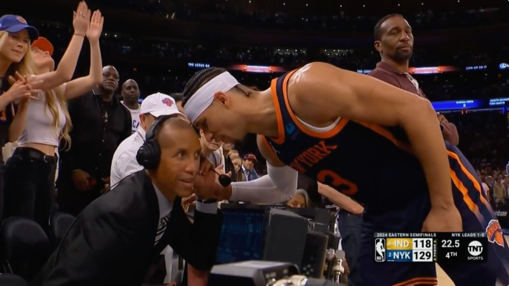 Josh Hart a fait savoir à Reggie Miller que les fans des Knicks chantaient « F*ck You Reggie »