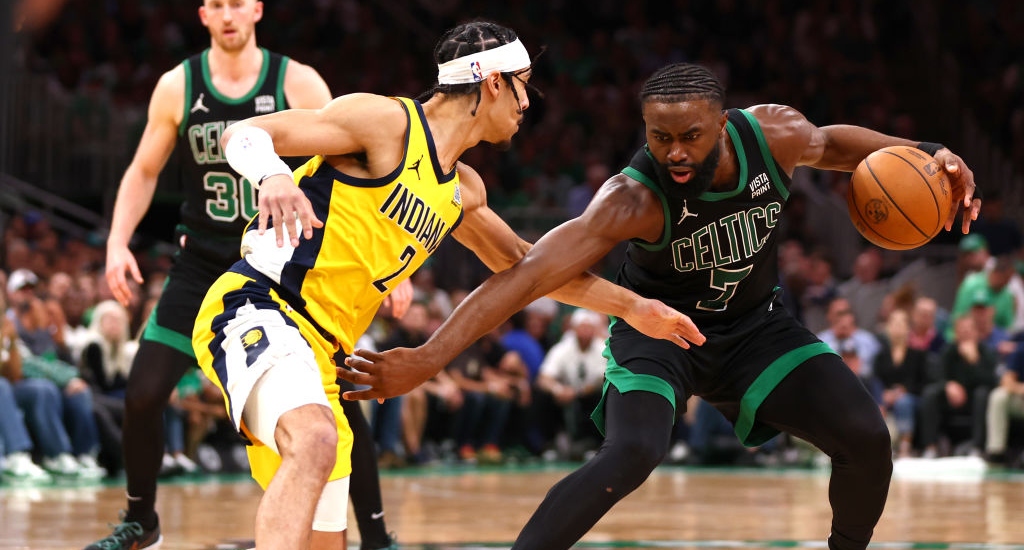 La grande soirée de Jaylen Brown a aidé les Celtics à remporter le deuxième match contre les Pacers