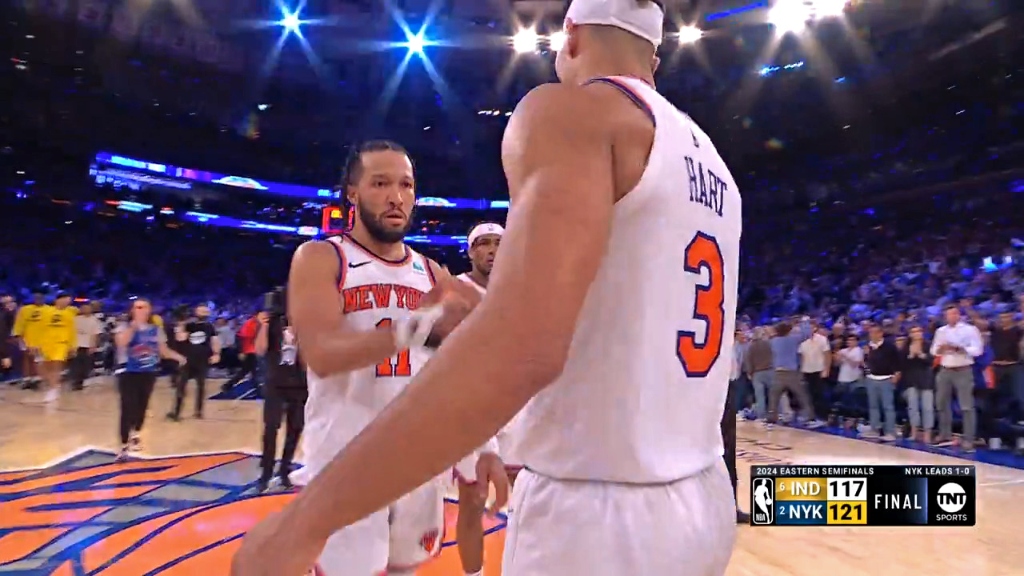 Les 43 points de Jalen Brunson ont mené les Knicks à une victoire dans le premier match contre les Pacers