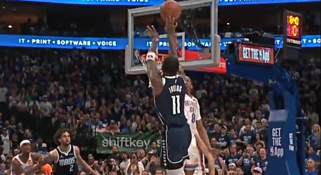 Les Mavs ont pris une avance de 2-1 sur le Thunder lors du troisième match alors que Kyrie Irving a pris le relais tardivement