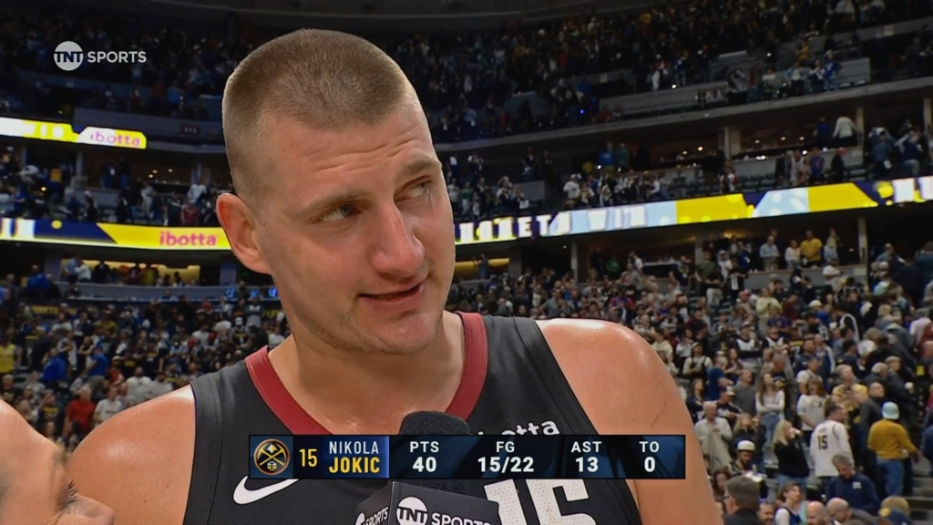 Les Nuggets ont vaincu les loups dans le cinquième match derrière un chef-d'œuvre de Nikola Jokic