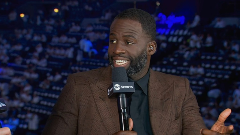 Les fans des Timberwolves ont accueilli l'équipe de la TNT avec un chant « Draymond Sucks »