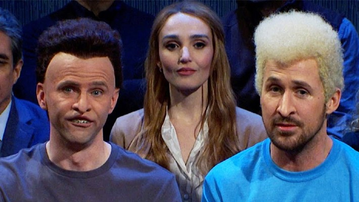 Ryan Gosling et Mikey Day réunis dans le rôle de Beavis et Butt-Head pour la première de "The Fall Guy"