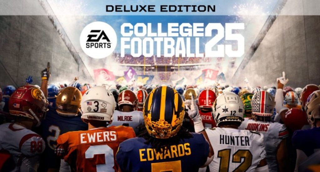 Voici les 6 joueurs sur la couverture de l'édition Deluxe de "EA Sports College Football 25"