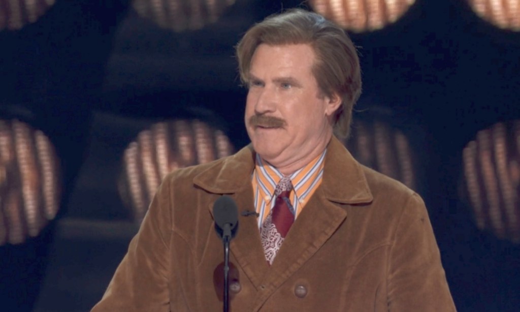 Will Ferrell a ramené Ron Burgundy pour rôtir Tom Brady pour être « la salope d'Eli Manning »