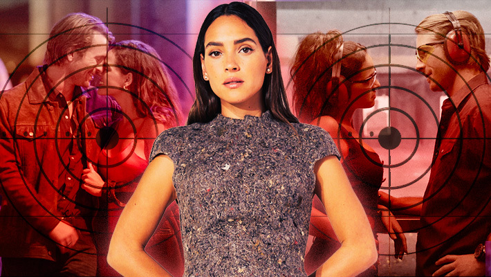 Adria Arjona de "Hit Man" sur le fait d'être la wild card du Killer Rom-Com