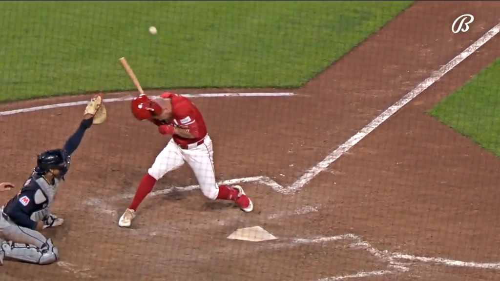 Blake Dunn a pris une balle rapide de 101 MPH à la tête et l'a réussi d'une manière ou d'une autre