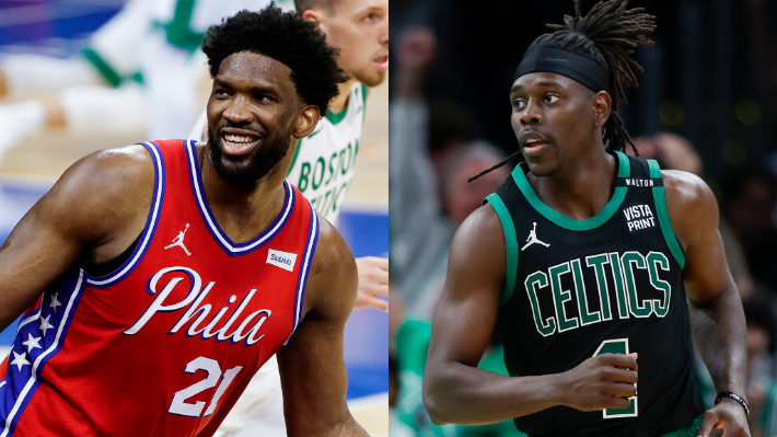Joel Embiid se demande si les Bucks Trading Jrue Holiday ont donné aux Celtics un titre NBA