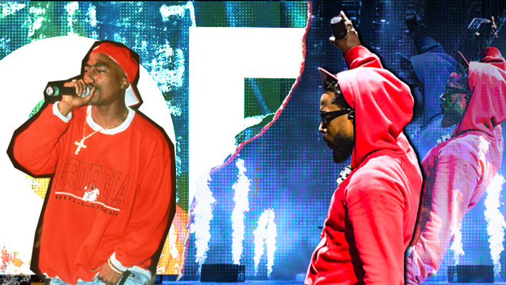 La performance de Kendrick Lamar dans "Ken & Friends" présentait un hommage à Tupac axé sur le style - voici les détails sur ce qu'il portait