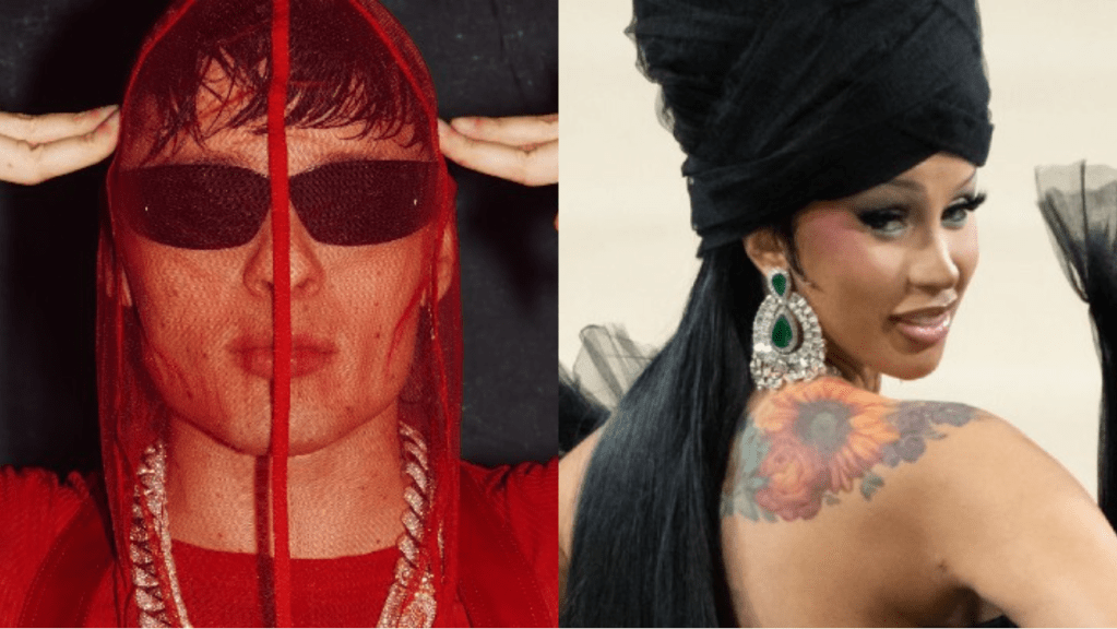 Peso Pluma et Cardi B sont sur leur merde de patron de la mafia avec leur nouvelle collaboration, « Mettez-les dans le réfrigérateur »