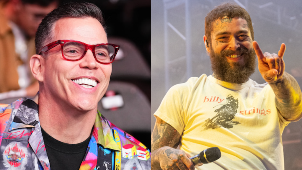 Post Malone a donné à Steve-O un tatouage NSFW incroyablement graphique directement sur son visage