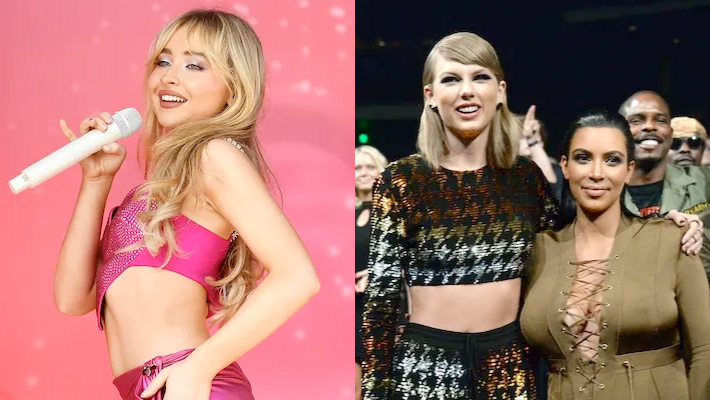 Sabrina Carpenter discute de la lingerie de mannequin pour les skims de Kim Kardashian tout en étant amie avec Taylor Swift
