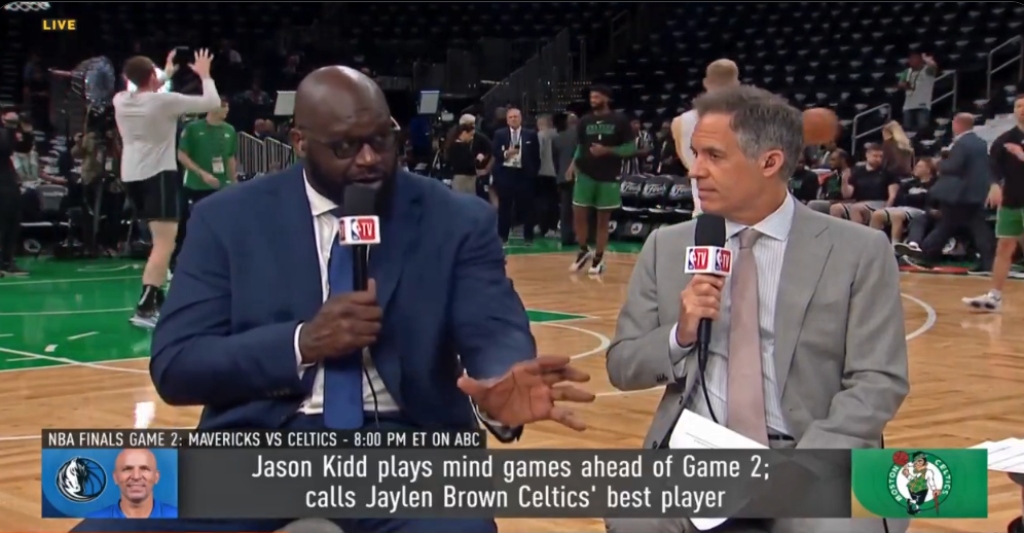 Shaq a donné des conseils à Brown et Tatum sur le débat sur le meilleur joueur ayant eu lieu avec Kobe