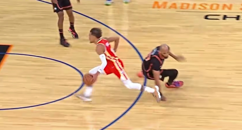 Taj Gibson a ri de la fois où Trae Young l'a laissé tomber après avoir insisté sur le fait qu'il n'avait pas besoin d'une double équipe