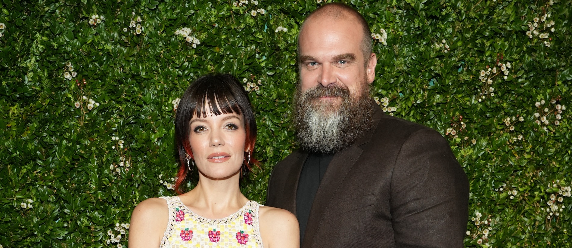 Lily Allen David Harbour CHANEL Tribeca Festival Artists Dinner 2024