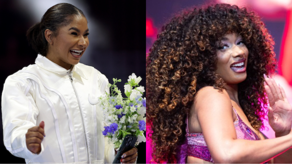 Megan Thee Stallion a envoyé des fleurs à la gymnaste américaine Jordan Chiles et lui a souhaité bonne chance aux « AHH-lympics »