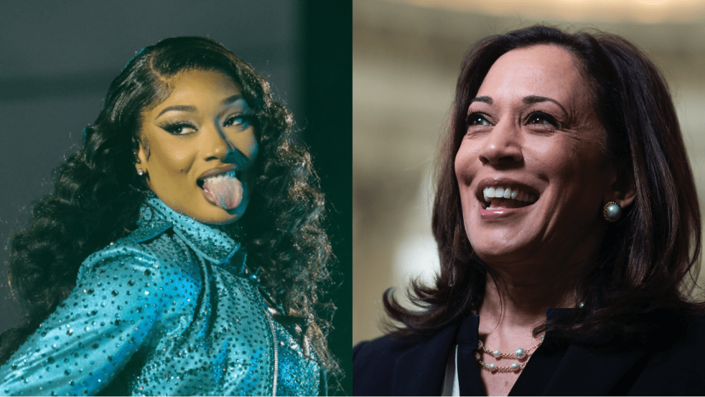 Megan Thee Stallion déclare « Hotties For Harris » lors de sa performance « Savage » au rassemblement de Kamala Harris à Atlanta