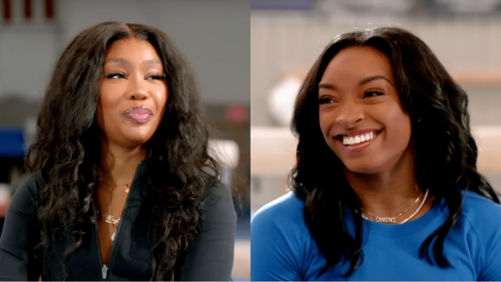 SZA revit ses rêves de gymnaste incroyablement flexible avec Simone Biles dans la nouvelle vidéo promotionnelle des Jeux olympiques de Paris 2024