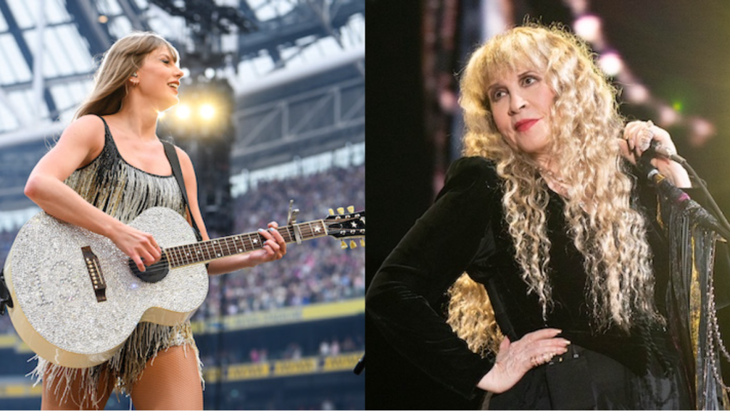 Stevie Nicks a semblé pleurer pendant la performance de Taylor Swift "You're On Your Own, Kid" lors de la "The Eras Tour" à Dublin