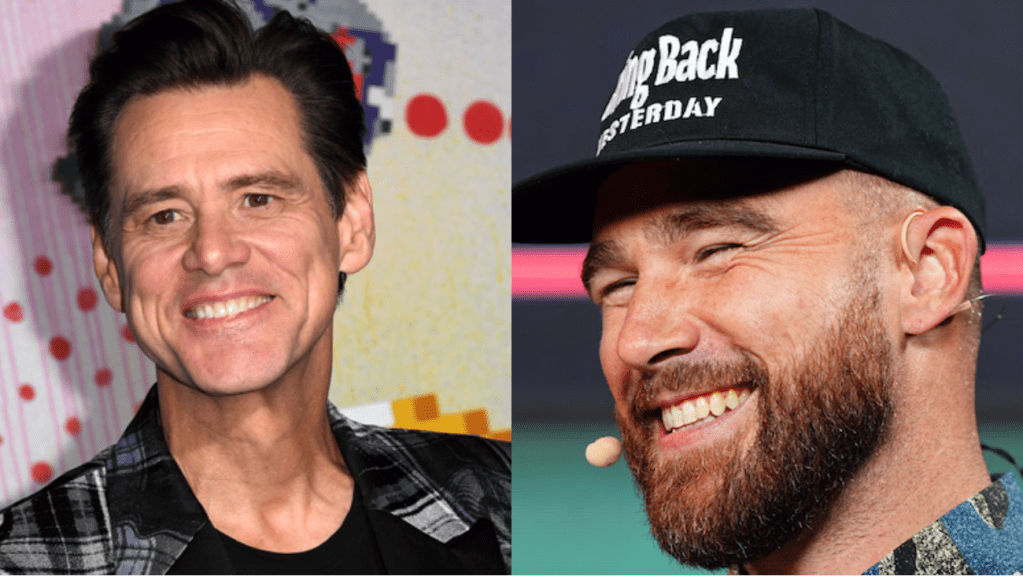 Travis Kelce a glissé un œuf de Pâques de Jim Carrey dans sa tournée « The Eras Tour », comme il l'a révélé