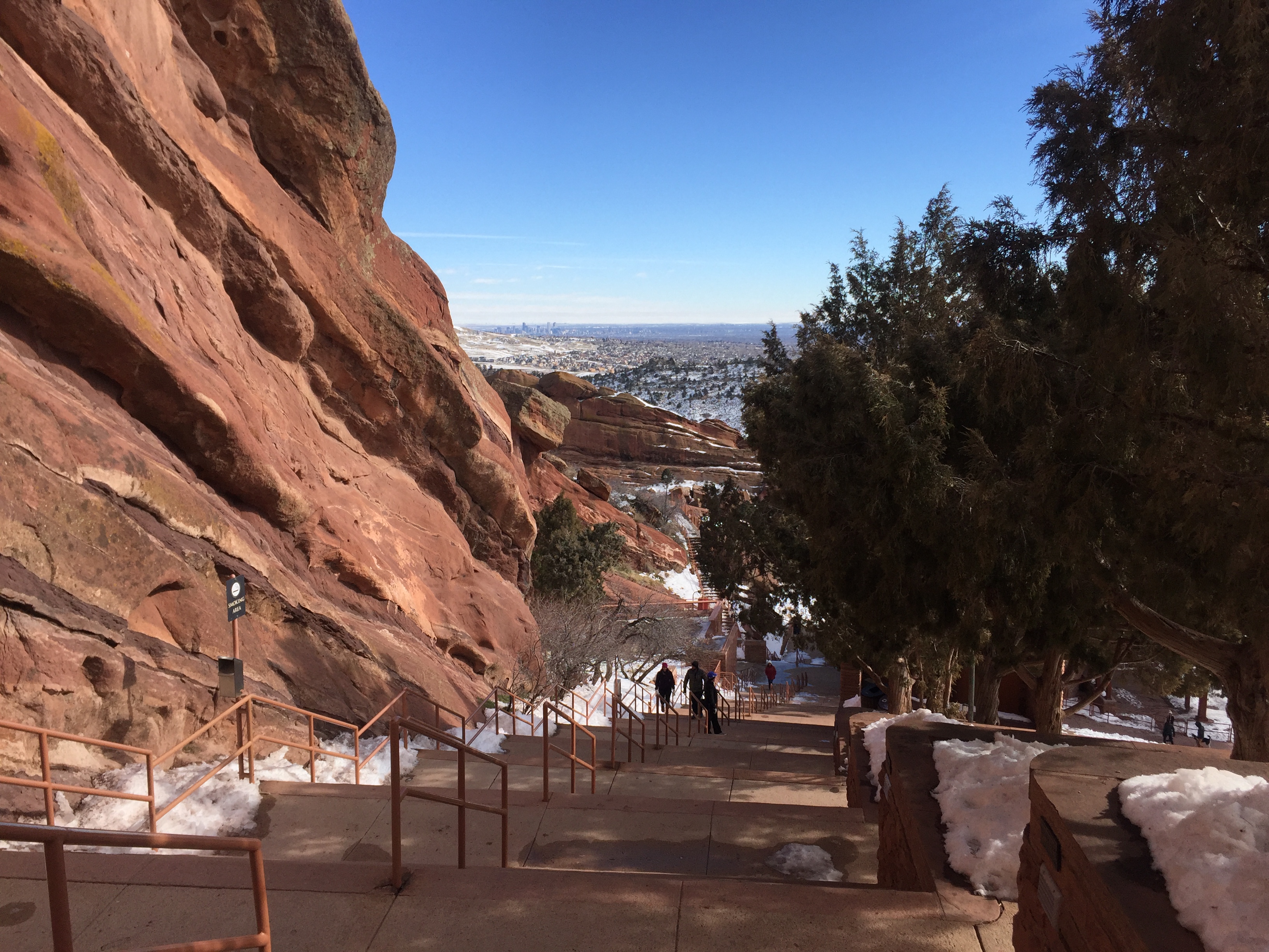 Escaliers de Red Rocks