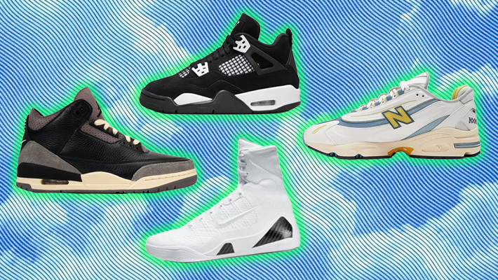 SNX : les meilleures sorties de baskets de la semaine, avec la Kobe 9 Elite High Protro Halo et la Jordan 4 White Thunder