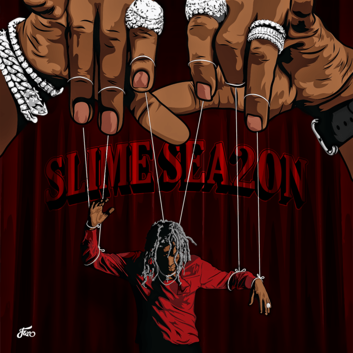 Illustration de la saison 2 de Slime par Young Thug