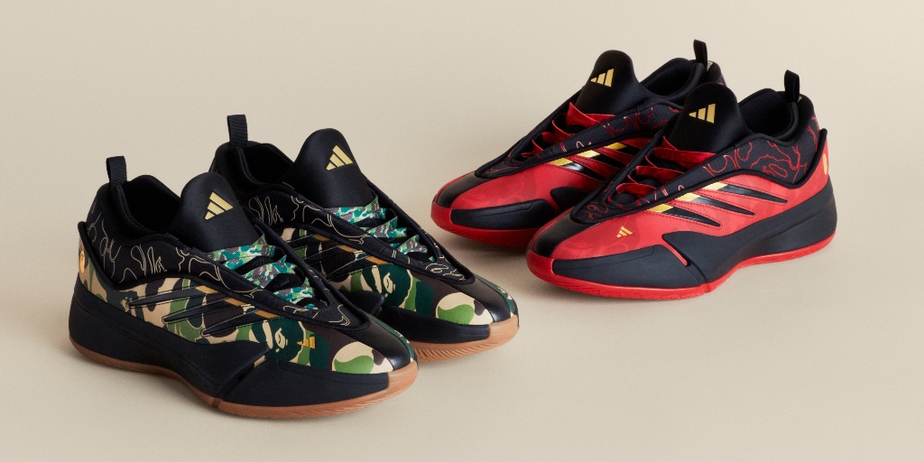 Adidas a dévoilé la Dame 9, qui sera lancée avec une collaboration BAPE