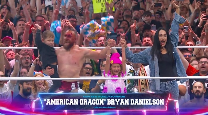 Bryan Danielson a évité la retraite et a battu Swerve Strickland à l'AEW All In