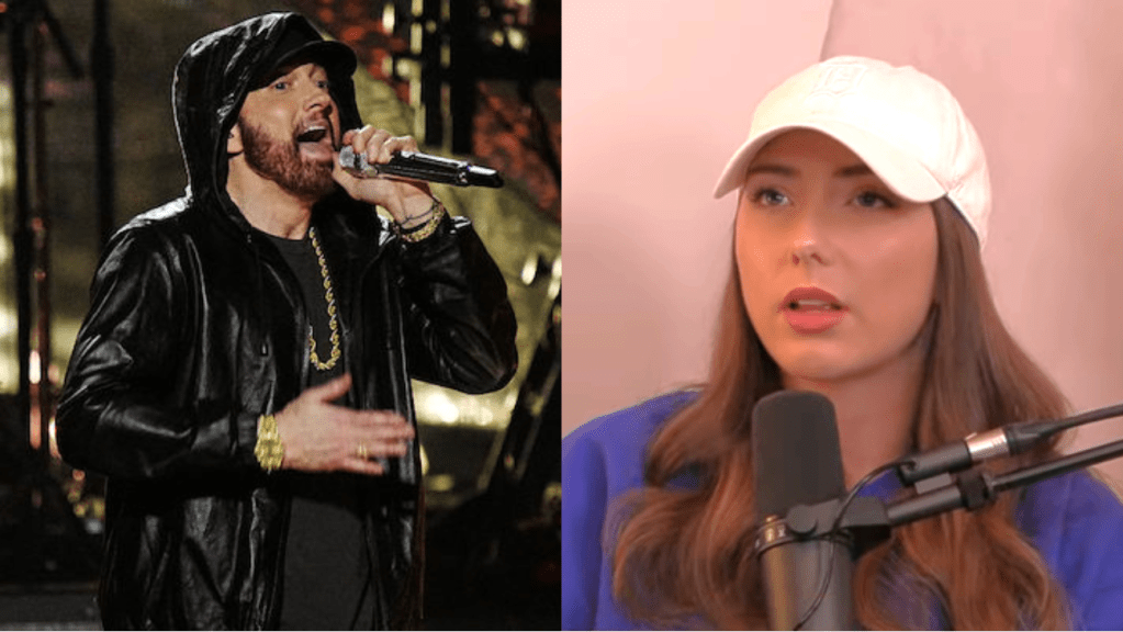 La fille d'Eminem, Hailie, a avoué avoir « sangloté de manière audible » sur deux des titres de « The Death Of Slim Shady » de son père