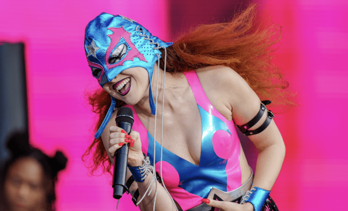La lutteuse Chappell Roan a été invitée par le monde du catch au Squared Circle