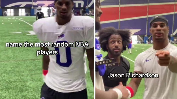 Les Bills ont joué en NBA Remember Some Guys et Keon Coleman a volé la vedette
