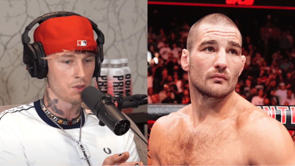 Machine Gun Kelly déclare que Sean Strickland n'est tout simplement pas son « type d'homme » après avoir lancé quelques accusations accablantes
